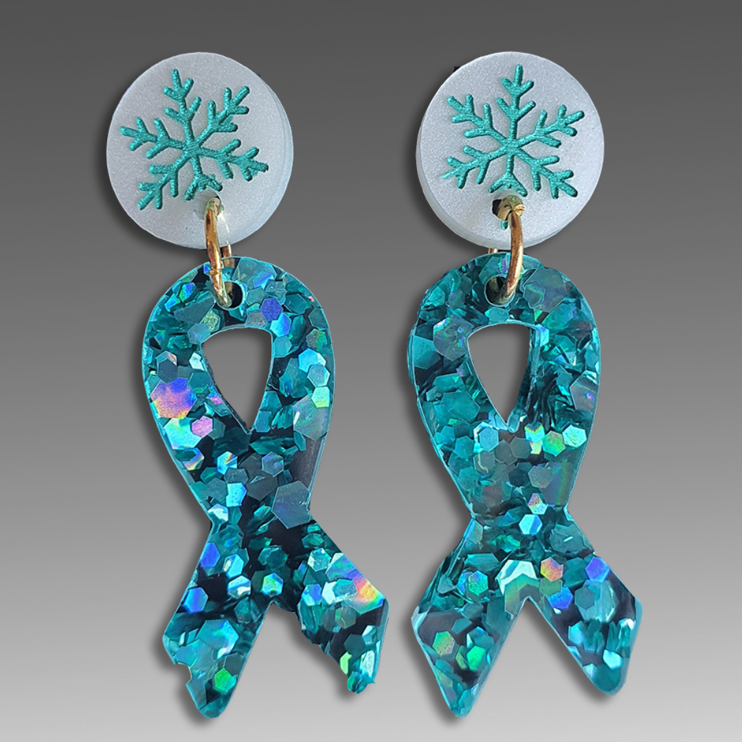 Art With Heart Ribbon Earrings