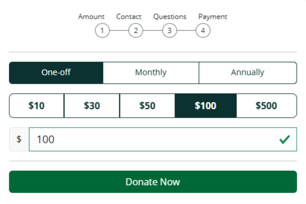 Donation Form