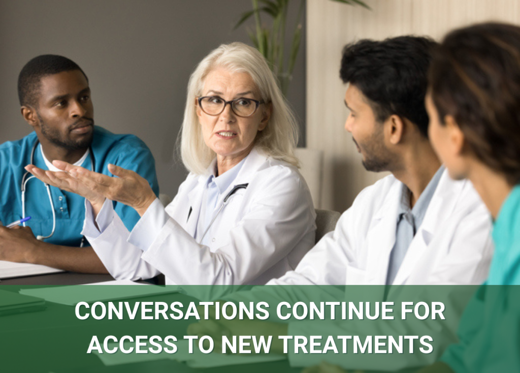 Conversations continue new treatments